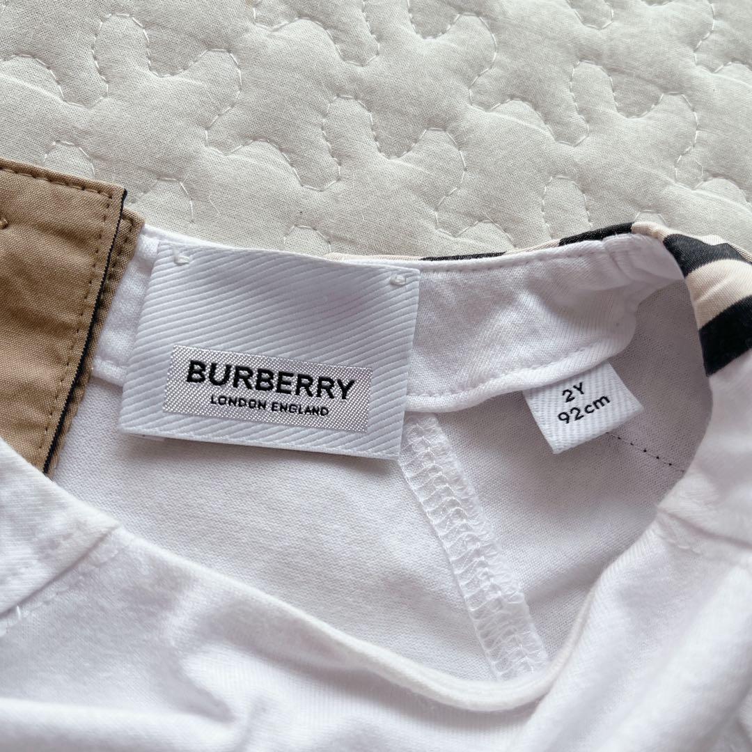 BURBERRY 現行タグ　ノバチェックワンピース　92
