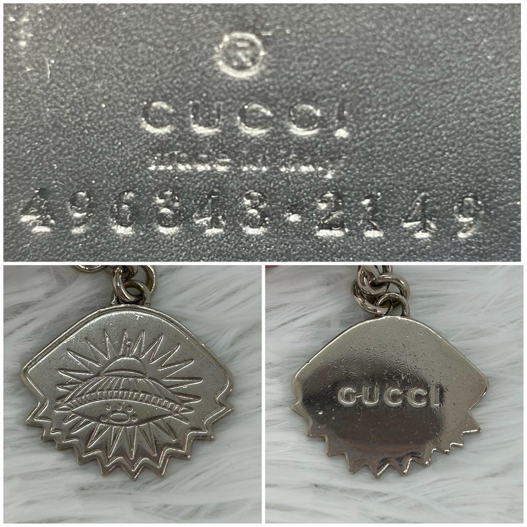 美品/希少✨ グッチ　財布 ケース ナイト　クーリエ　レザー　ブラック