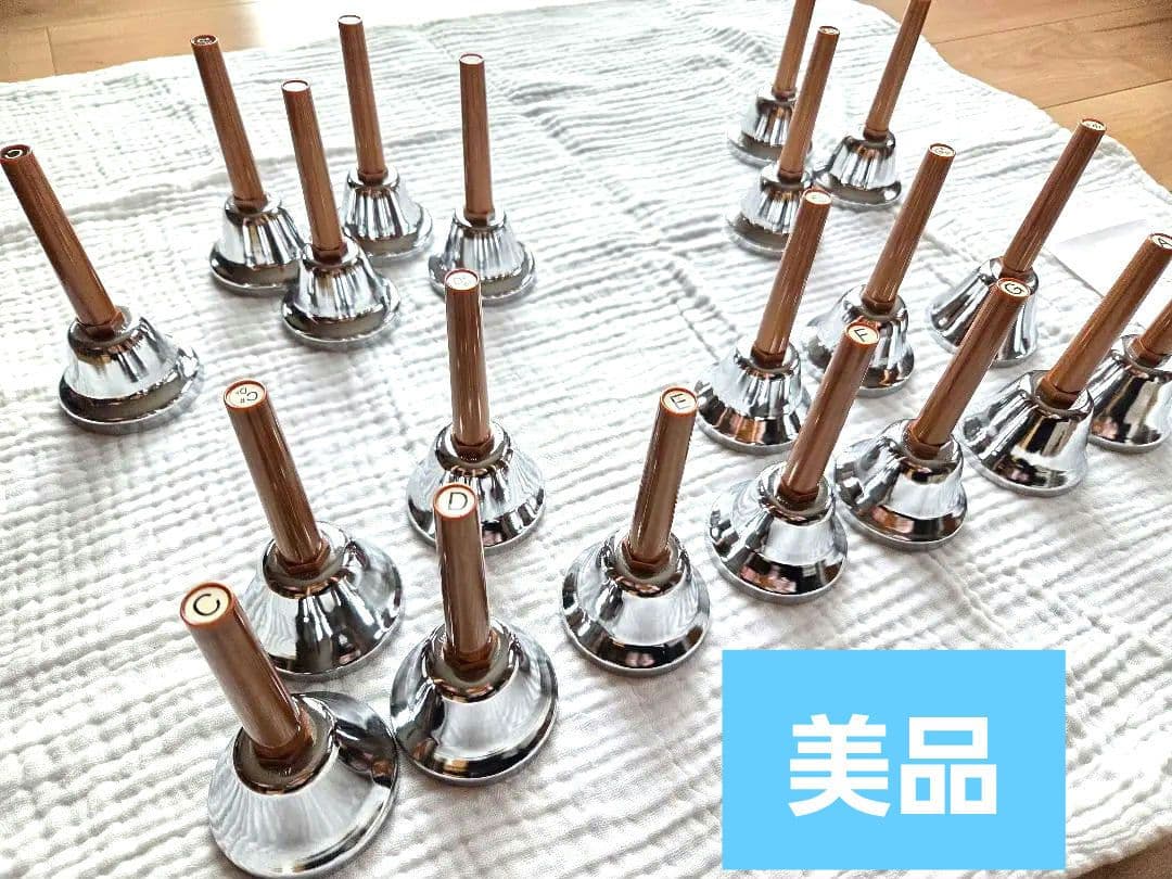 ハンドベル 20個セット 音階付き