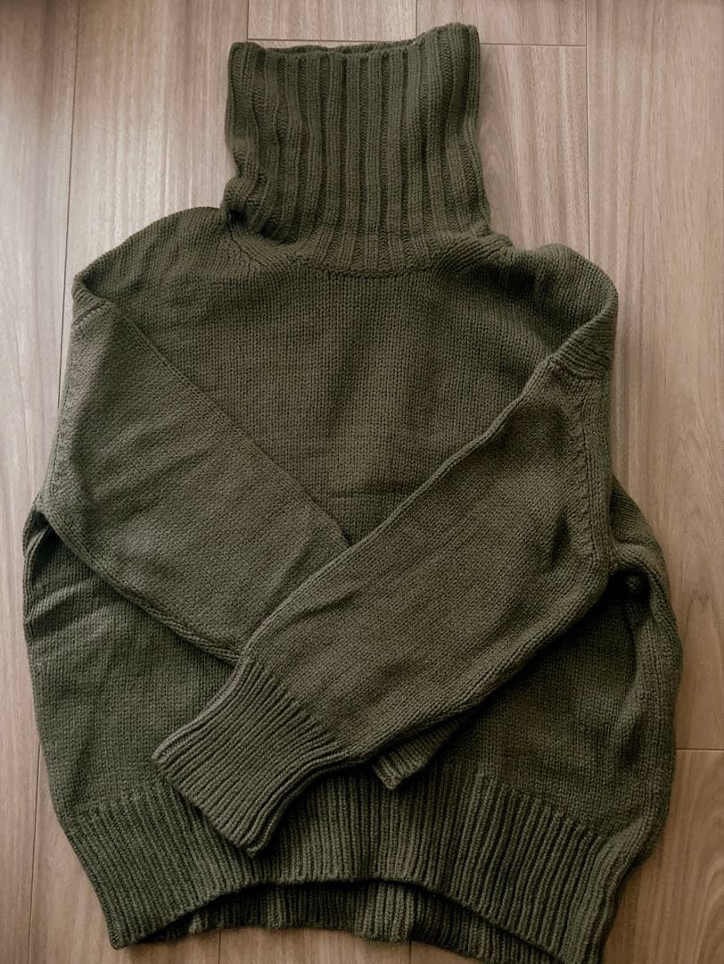 ギャルリーヴィー　ファインウール タートルネックプルオーバー♡2/15まで出品