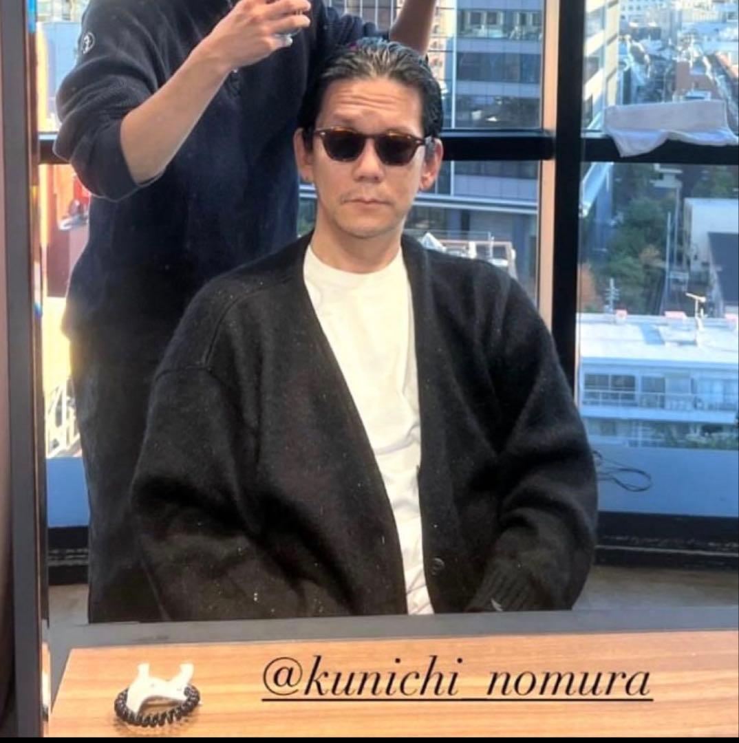 【即完売】ワコマリア　モヘアカーディガン　ブラック　Sサイズ　野村訓市