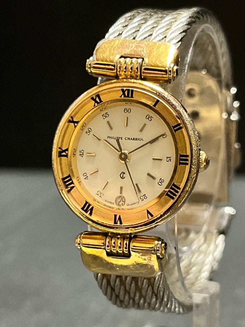 ★超美品！フィリップシャリオール レディース腕時計　動作良好