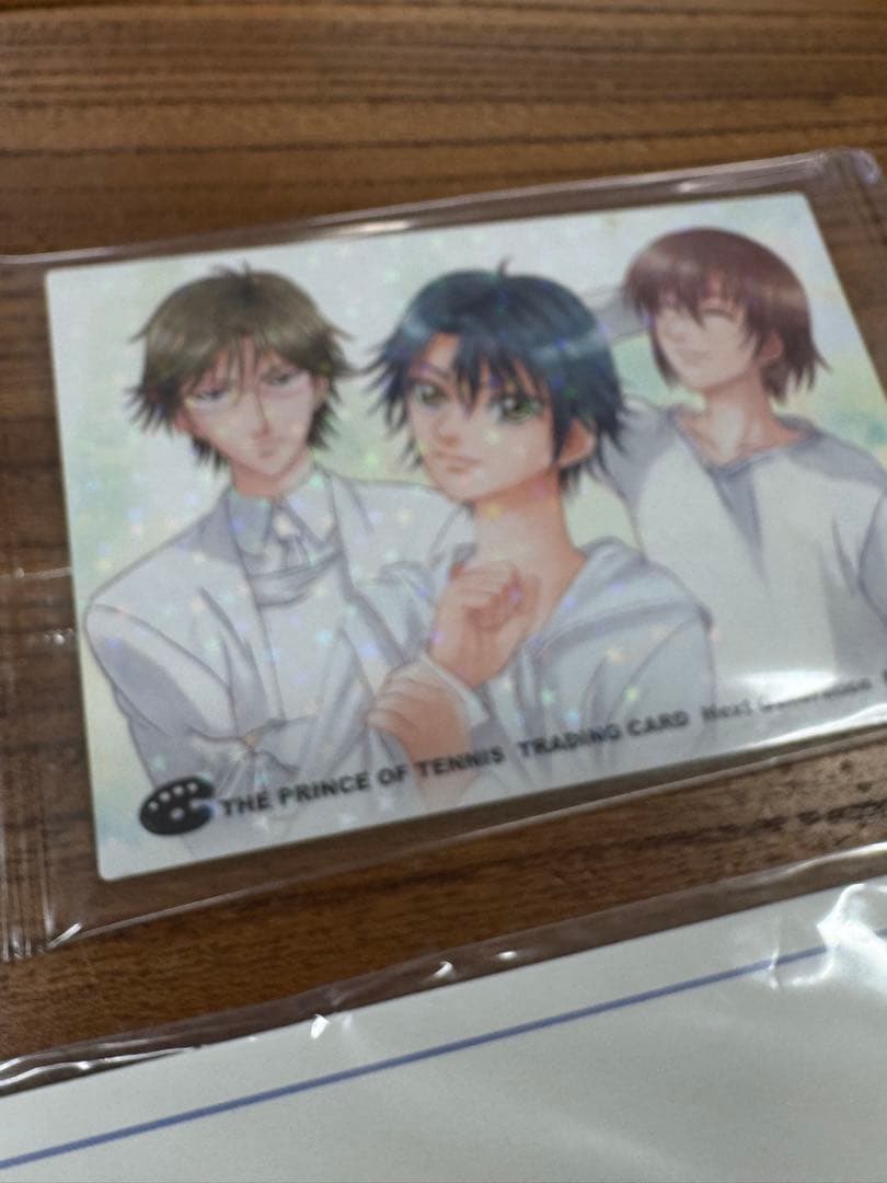 非売品 テニスの王子様 BOX特典 カード2枚 台紙 ラスト一点もの！