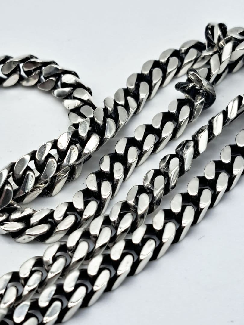 GUCCI GG インターロッキング 太目 喜平 キヘイ チェーン