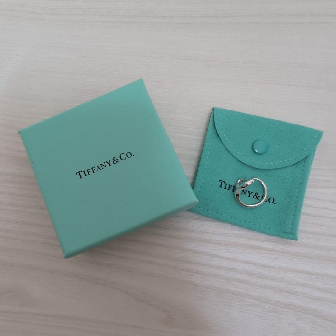 美品 ティファニー TIFFANY&Co シルバーリング 7号～8号 箱付