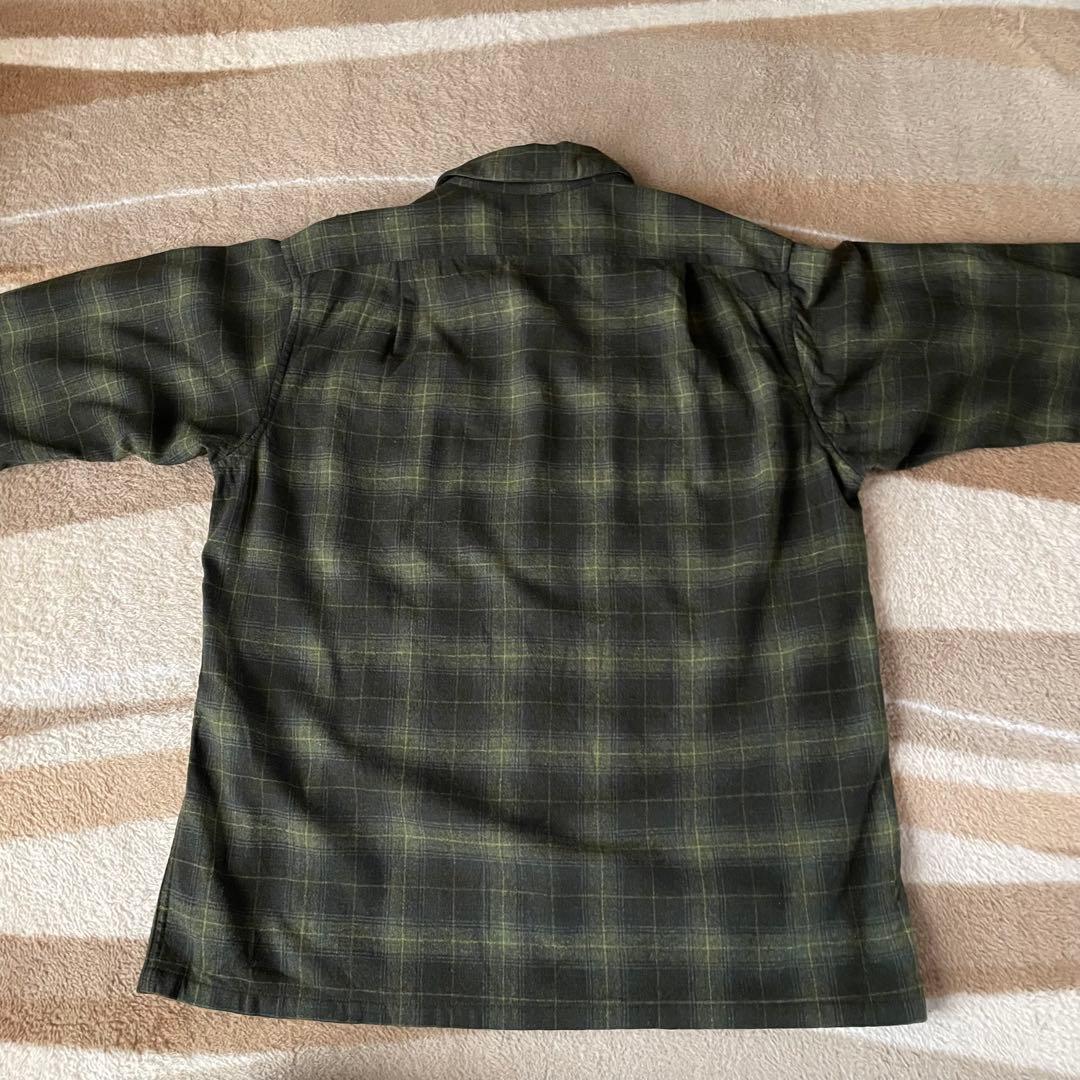 PENDLETON ペンドルトン　50s オンブレ　ウールシャツ　ボードシャツ