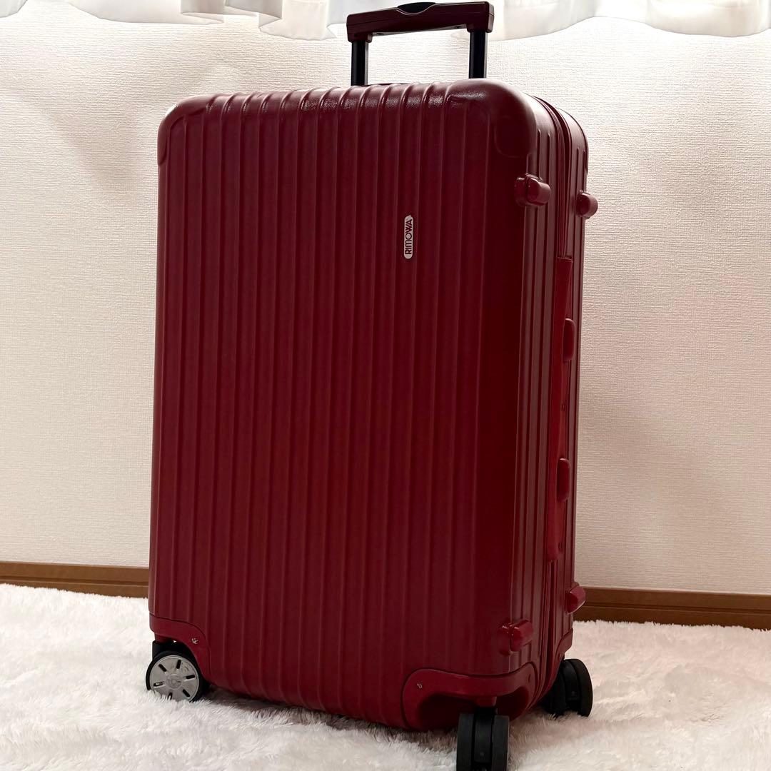 RIMOWA リモワ サルサ キャリーケース 4輪 63L レッド TSA