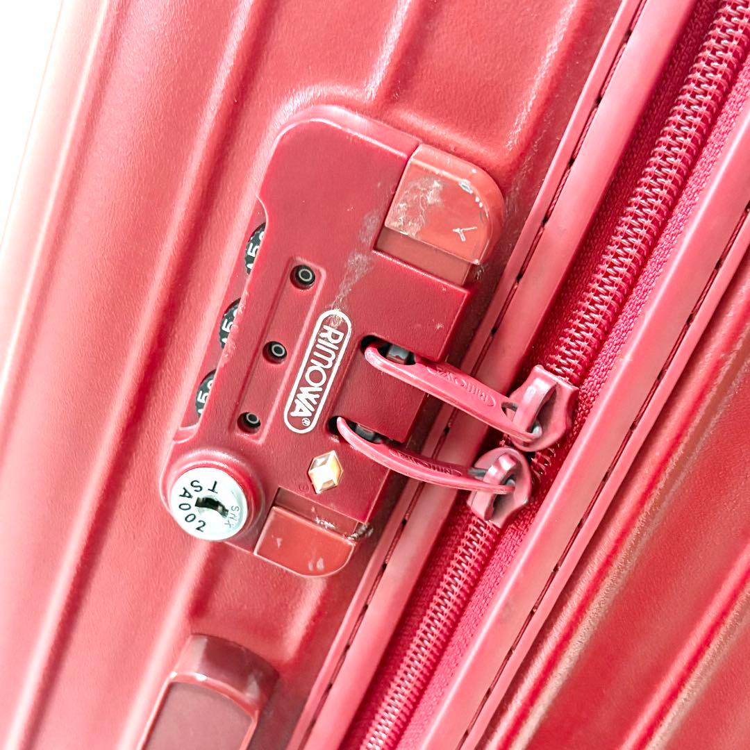 RIMOWA リモワ サルサ キャリーケース 4輪 63L レッド TSA