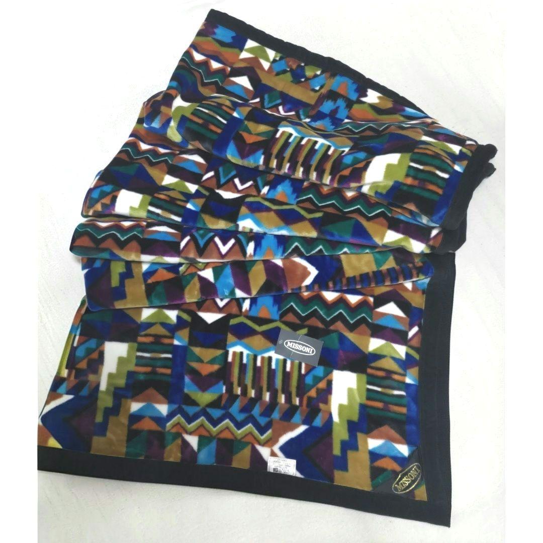 ★化粧箱入り★タグ付き★未使用品★MISSONI/ミッソーニ☆毛布☆