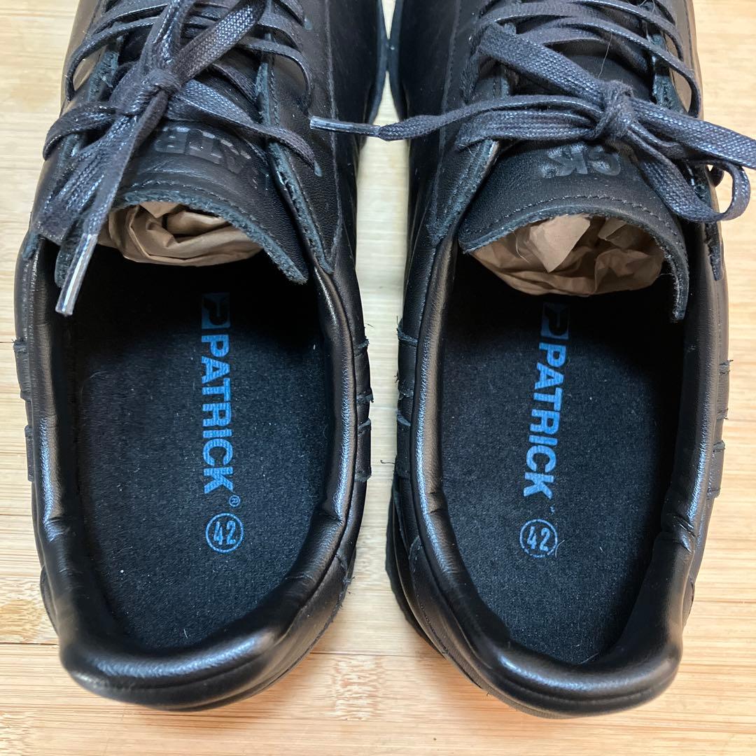 パトリック　ネバダ・ウォータープルーフ　（BLK）　ビジネス　スニーカー