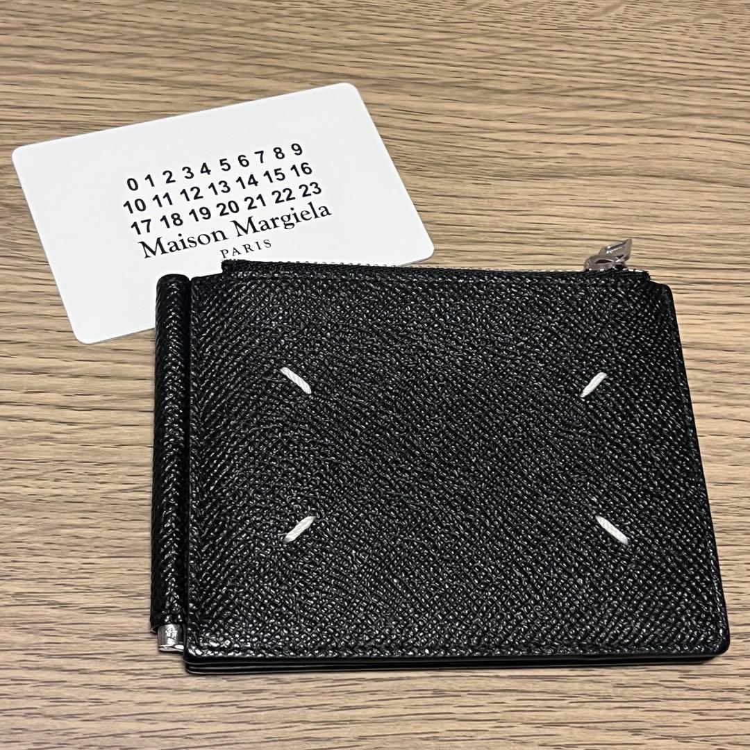 Maison Margiela マネークリップ 二つ折り財布 ブラック