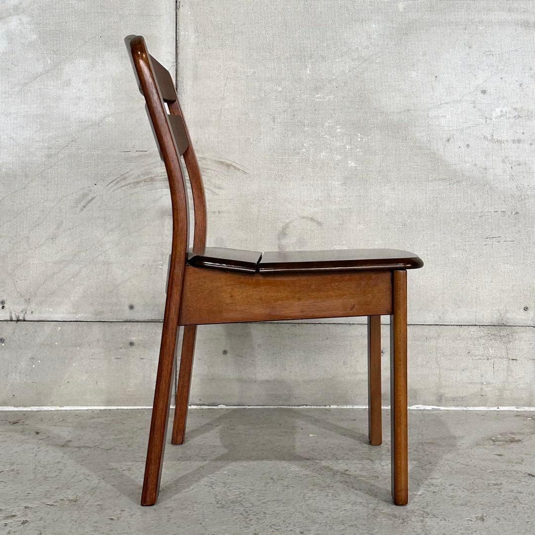 ★1980年代★ ヴィンテージ 木製ダイニングチェア 無垢材｜国産家具 自然木