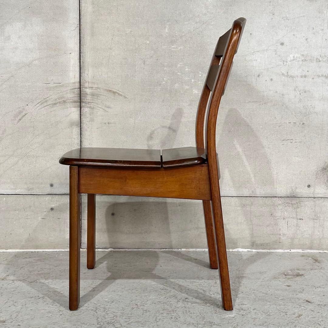 ★1980年代★ ヴィンテージ 木製ダイニングチェア 無垢材｜国産家具 自然木