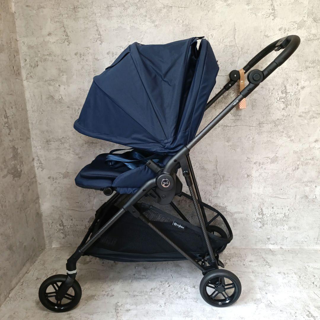 【美品】サイベックス Cybex Gold 003 ベビーカー メリオ カーボン