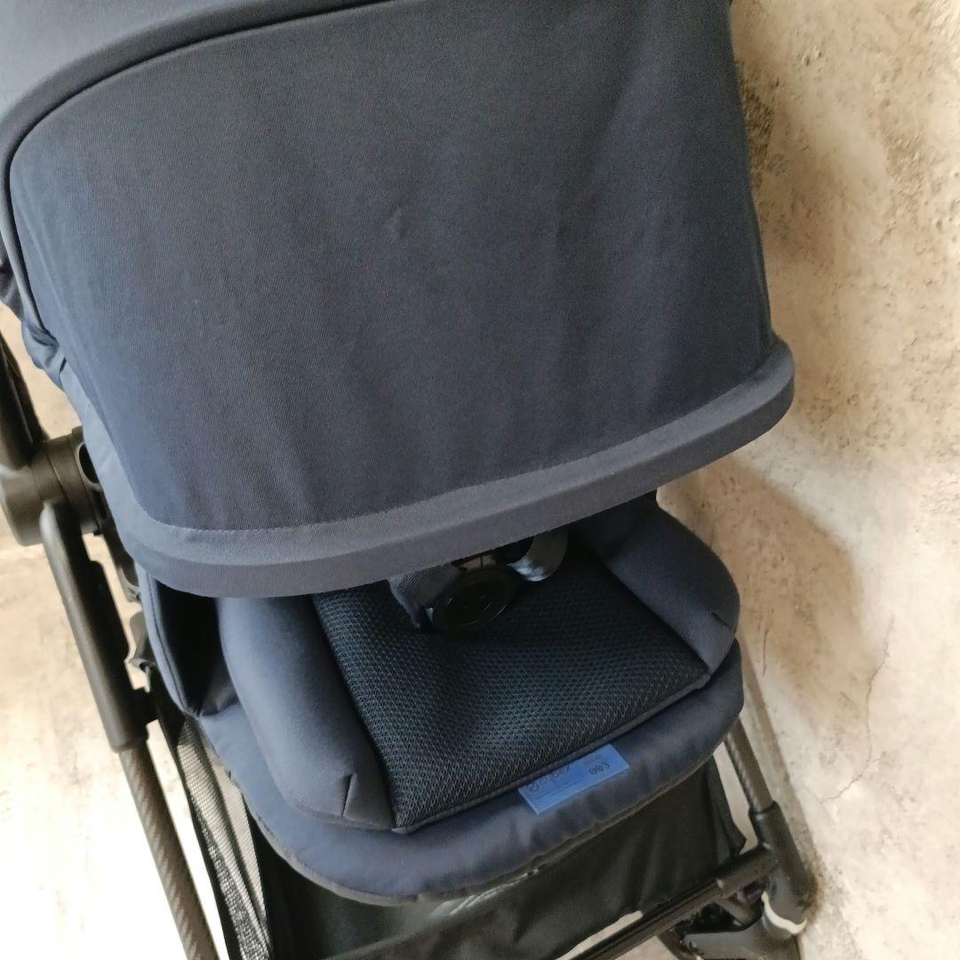 【美品】サイベックス Cybex Gold 003 ベビーカー メリオ カーボン
