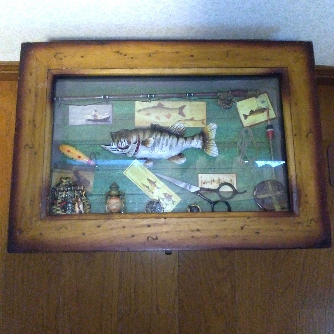 フィッシング道具ボックス・木製