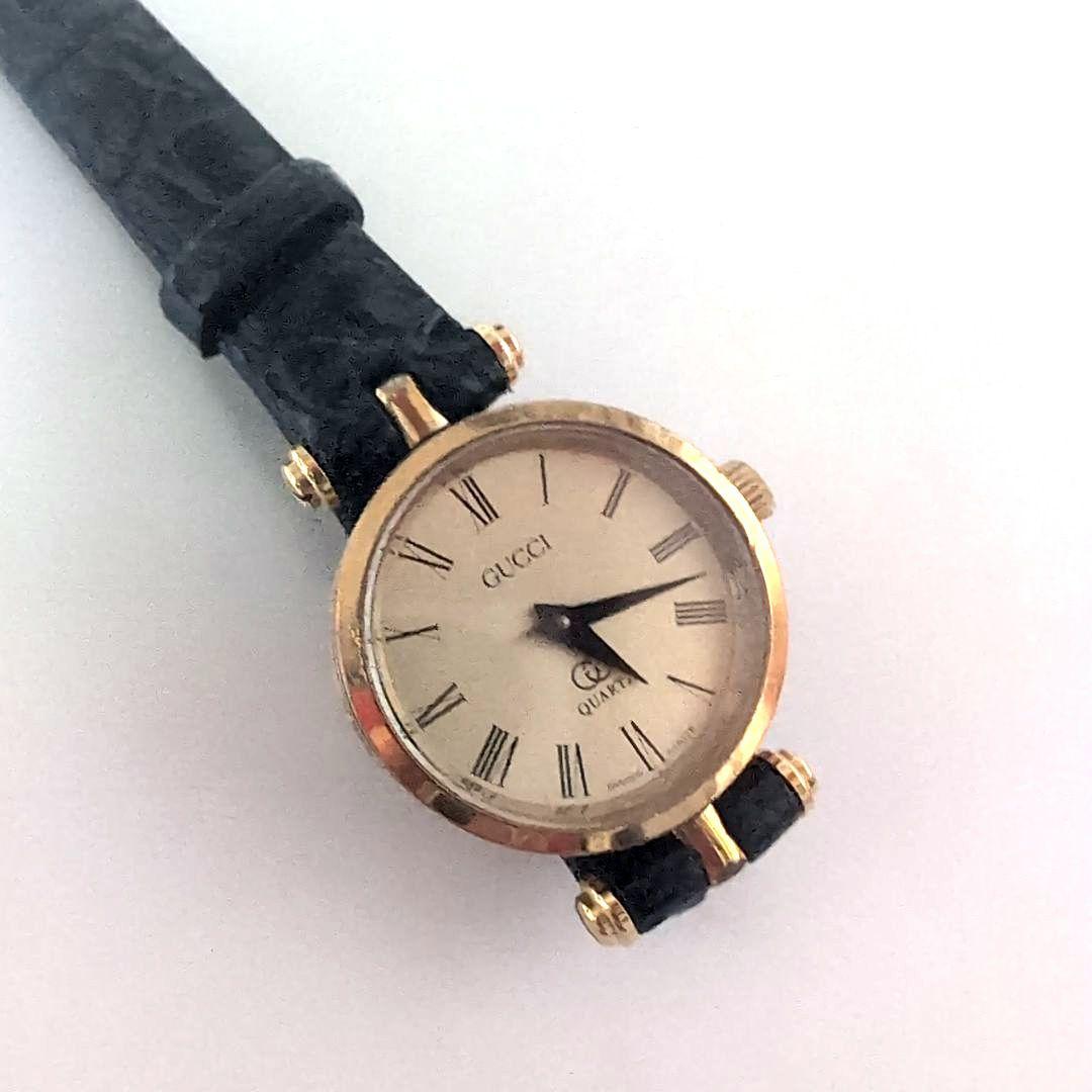 稼動品！GUCCIヴィンテージ　腕時計　シェリーライン　オールドグッチ