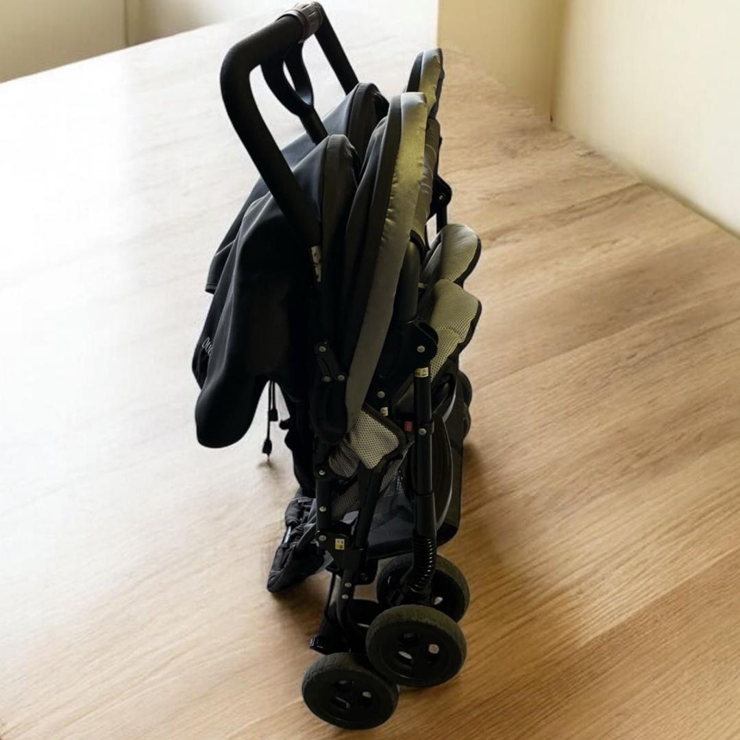 GRACO 2人乗り用ベビーカー　デュオスポーツ 双子　おまけ　レインカバー付き