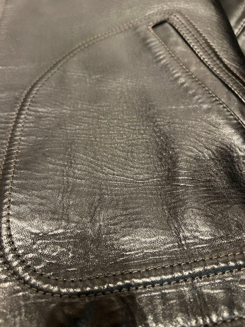 ワイツーレザー　レザー　スポーツジャケット　ライダース　エコホース　ホースハイド