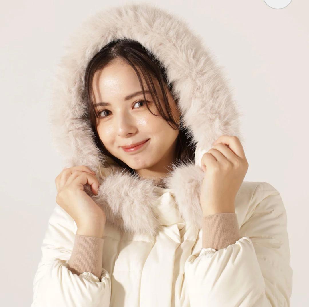 PROPORTION BODY DRESSINGベルト付ダウン　エクリュMサイズ