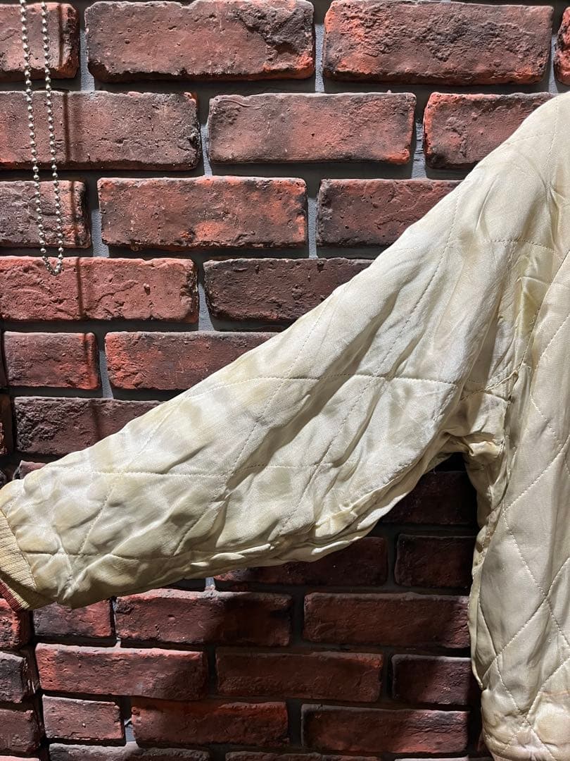 スペシャル　50s スカジャン　別珍　五重塔　富士山　オリジナル