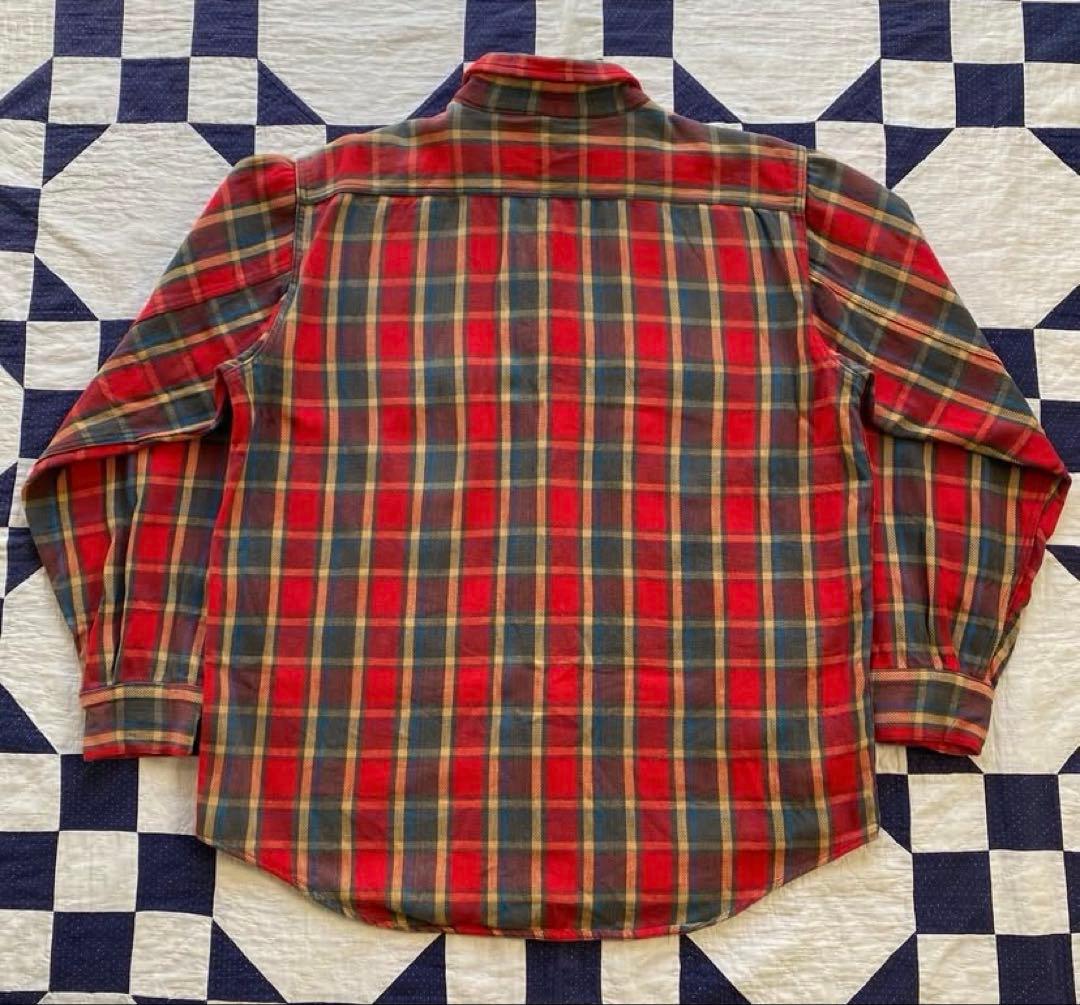 好配色】60s BIG MAC ネルシャツ ヘビネル　ヘビーネルシャツ