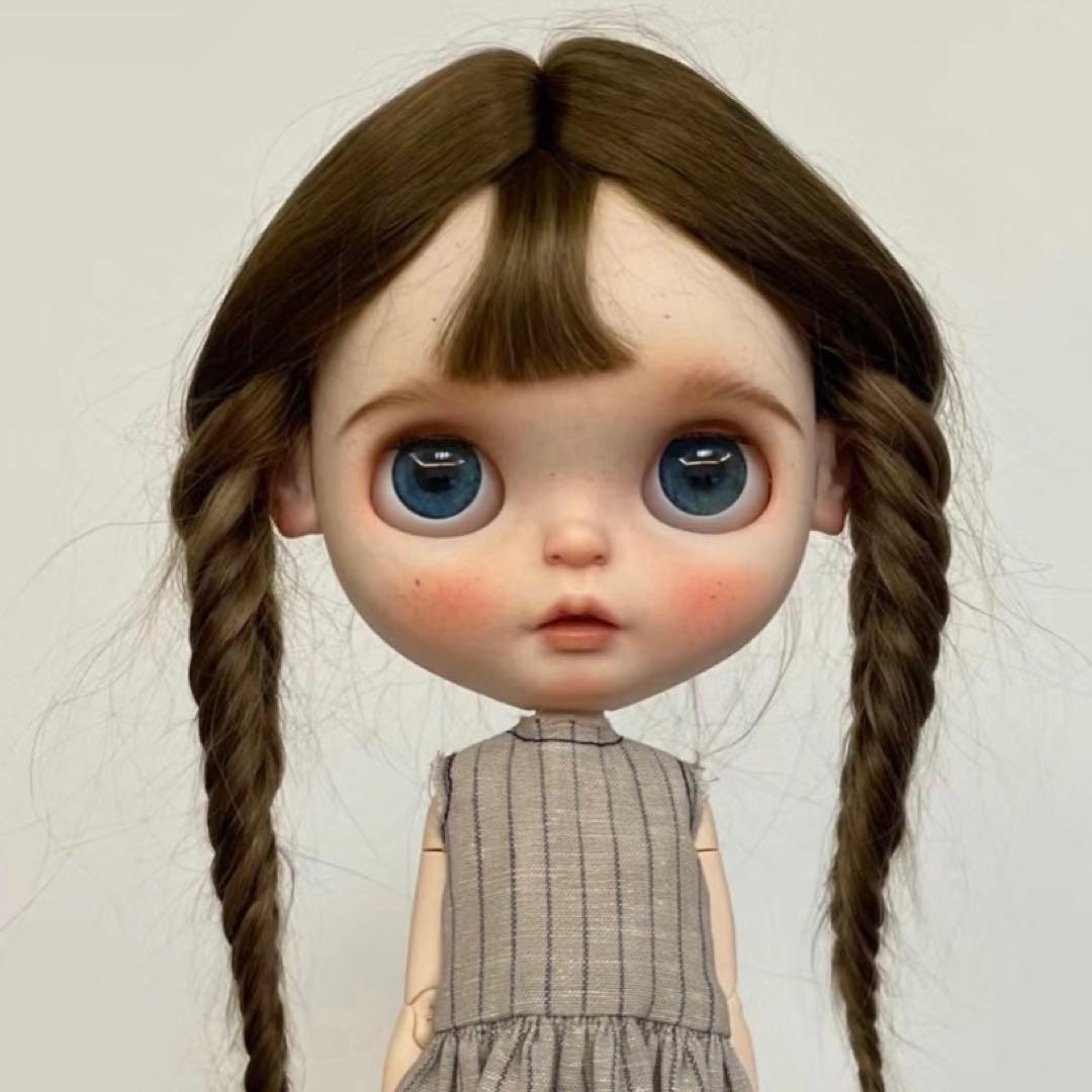 カスタムブライス カスタムドール 海外作家様 ナチュラルメイク 自然 かわいい