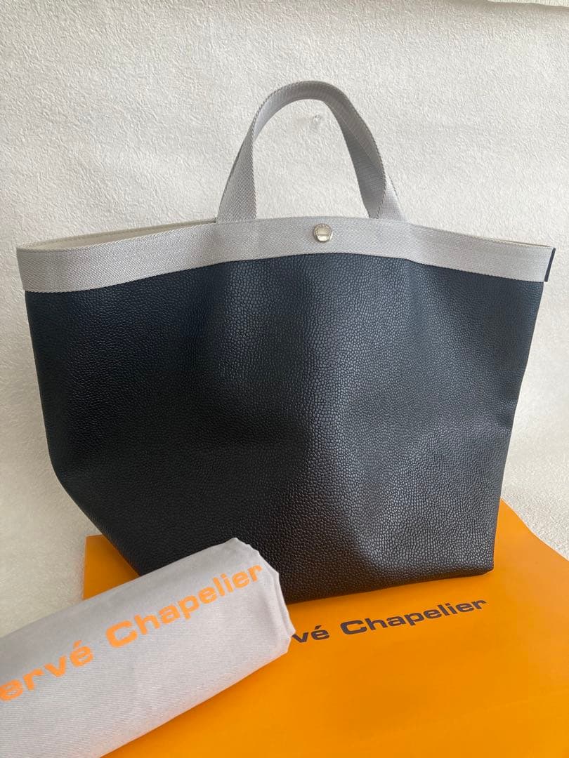 レアカラー　極美品　エルベシャプリエ 725GP ノワール　シルバー