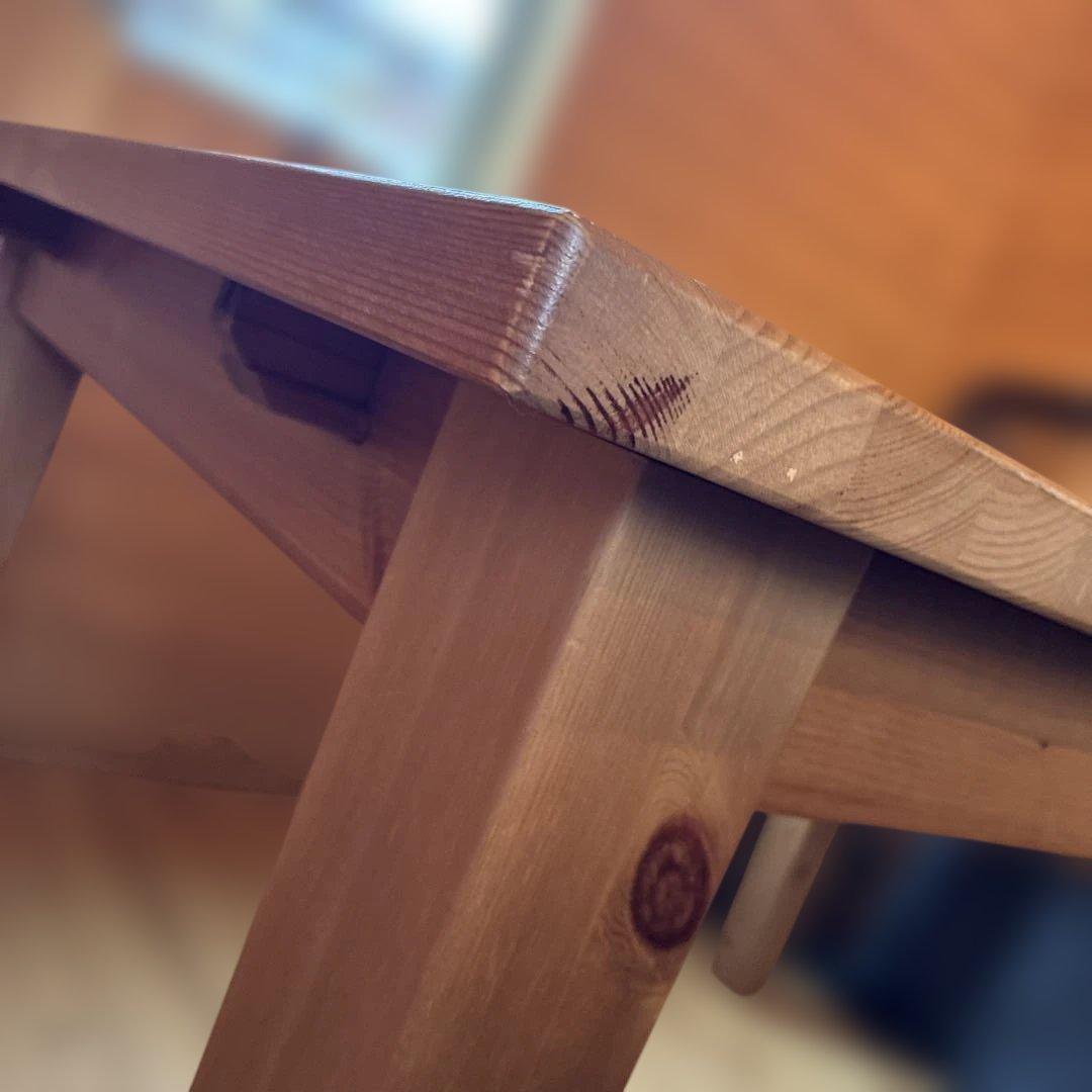 IKEA イケア　ストールネス　ダイニング伸縮式テーブル