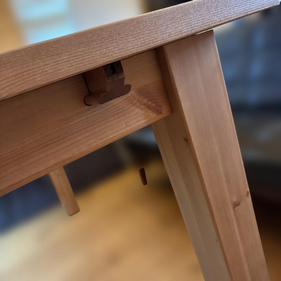 IKEA イケア　ストールネス　ダイニング伸縮式テーブル