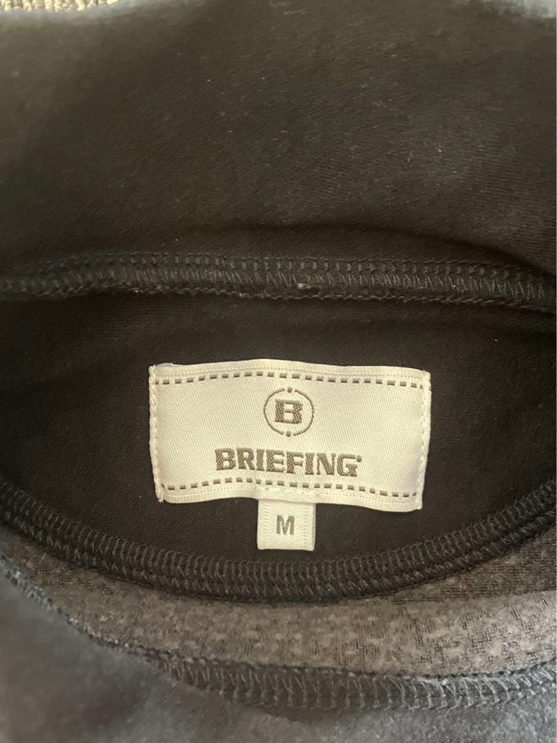 BRIEFING 長袖モックネック