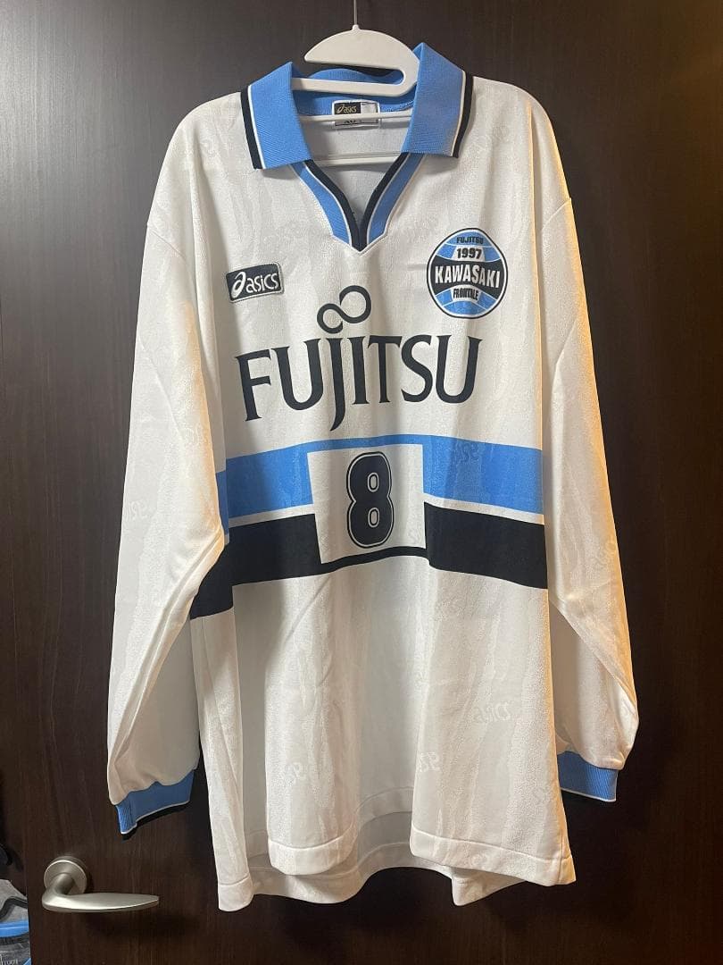 2000 川崎フロンターレ ユニフォーム 別注 長袖 XO サイズ 鈴木隆行