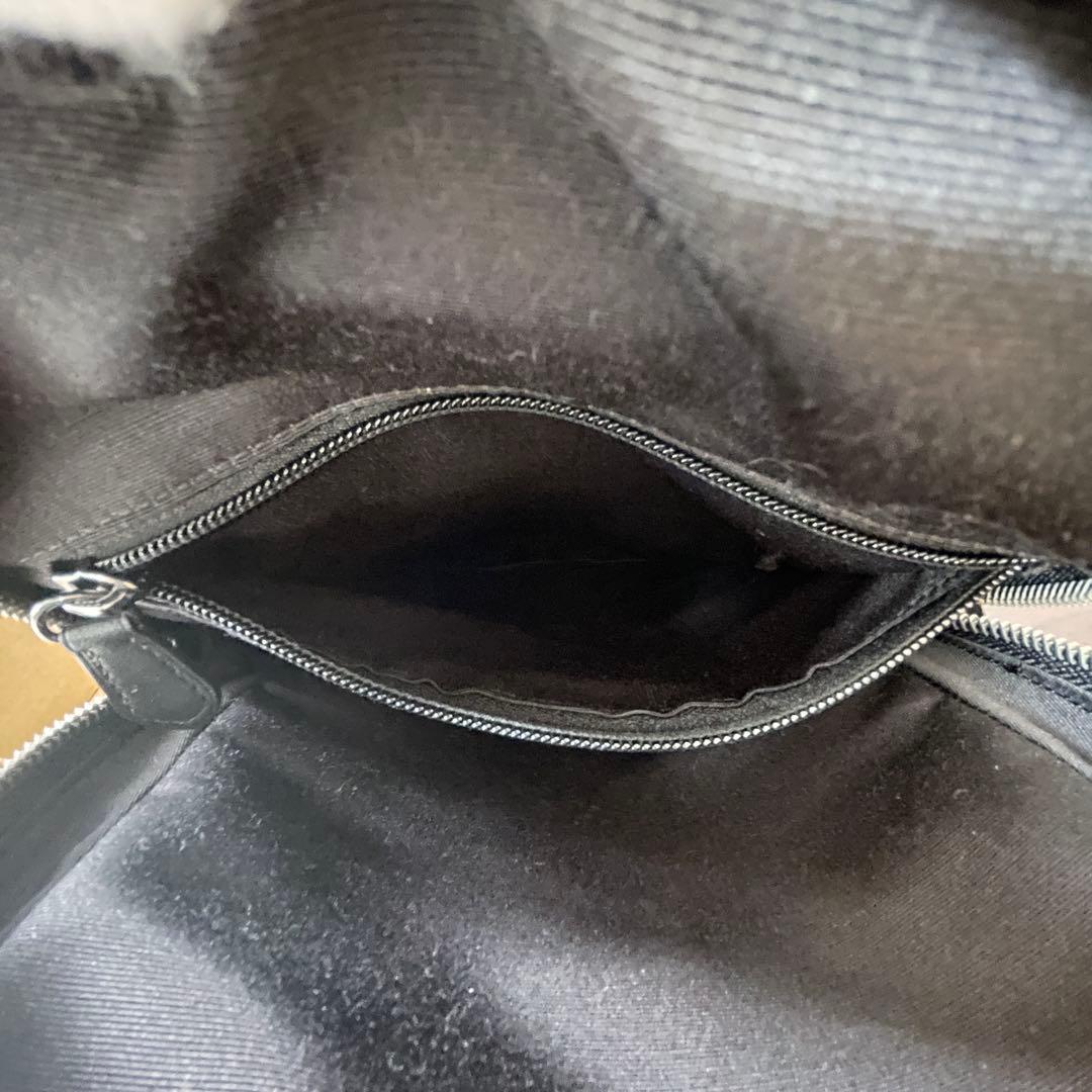 早い者勝ち！訳あり新品 COACH ボディバッグ サドル ブラウン×ブラック