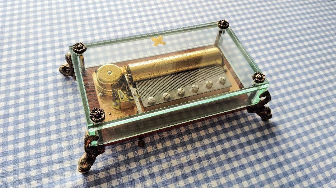 慶應義塾大学【リュージュ社72弁オルゴール】■塾歌、若き血■定価522,500円