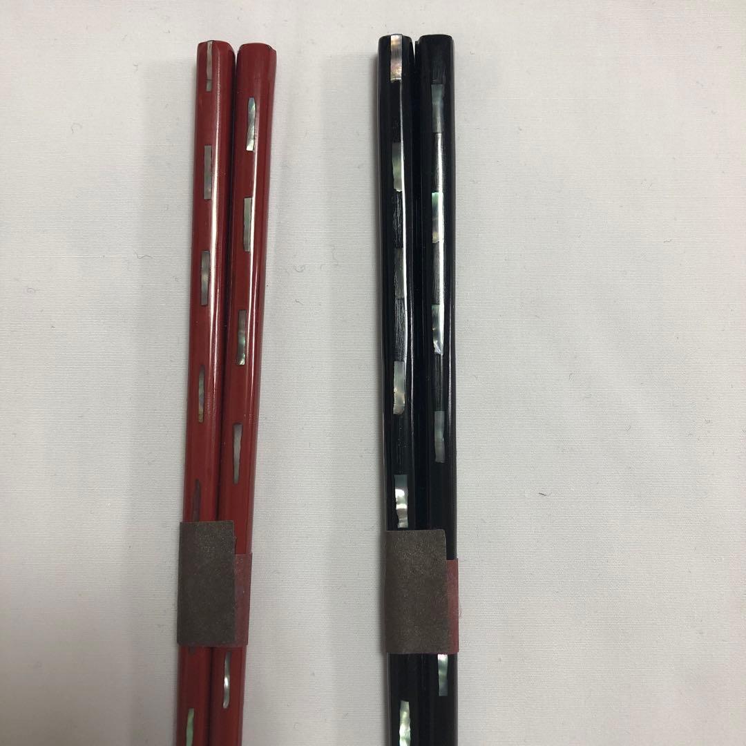 箸蔵まつかん　若狭塗箸2本　桐箱入り