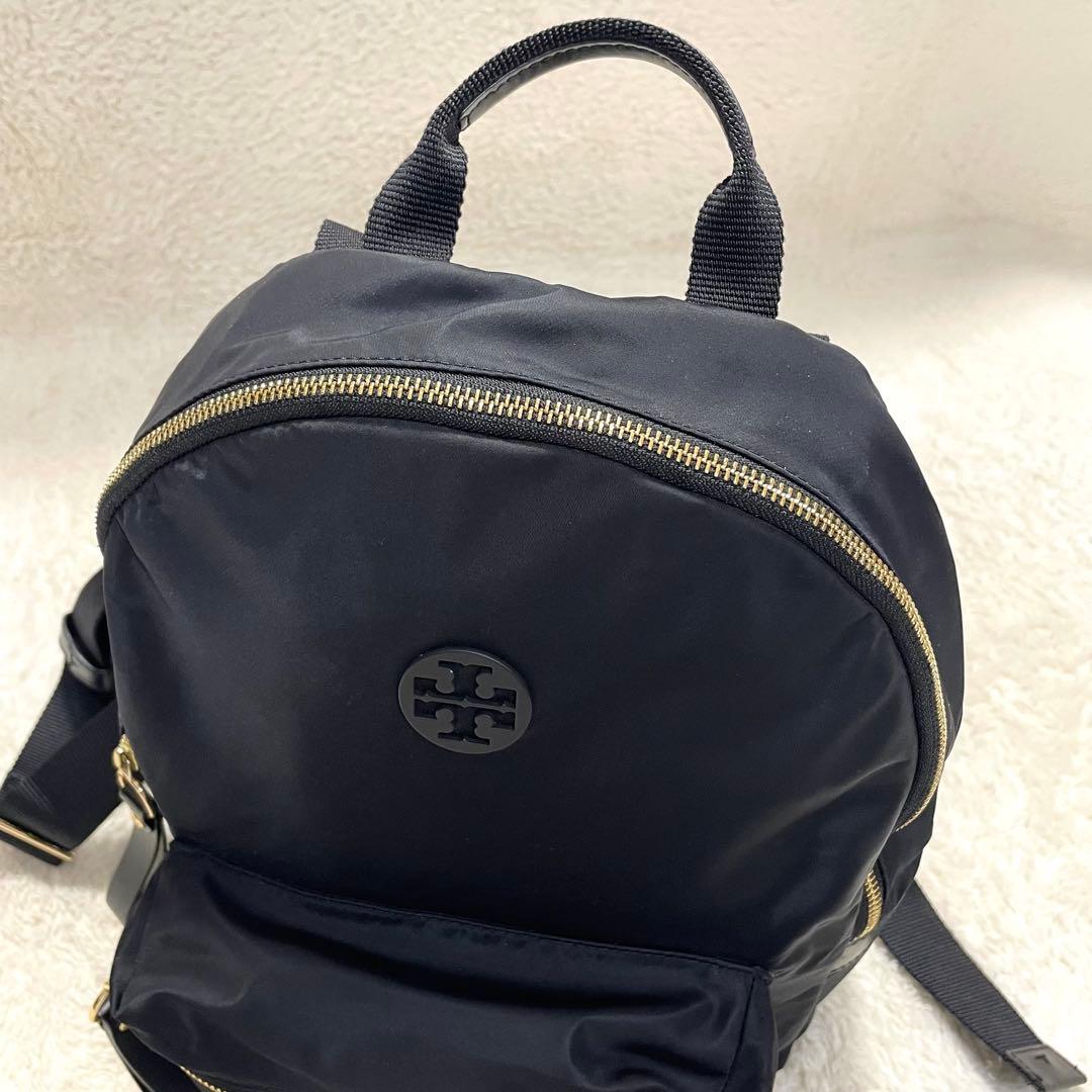 TORY BURCH トリーバーチ ナイロンリュック バックパック ゴールド金具
