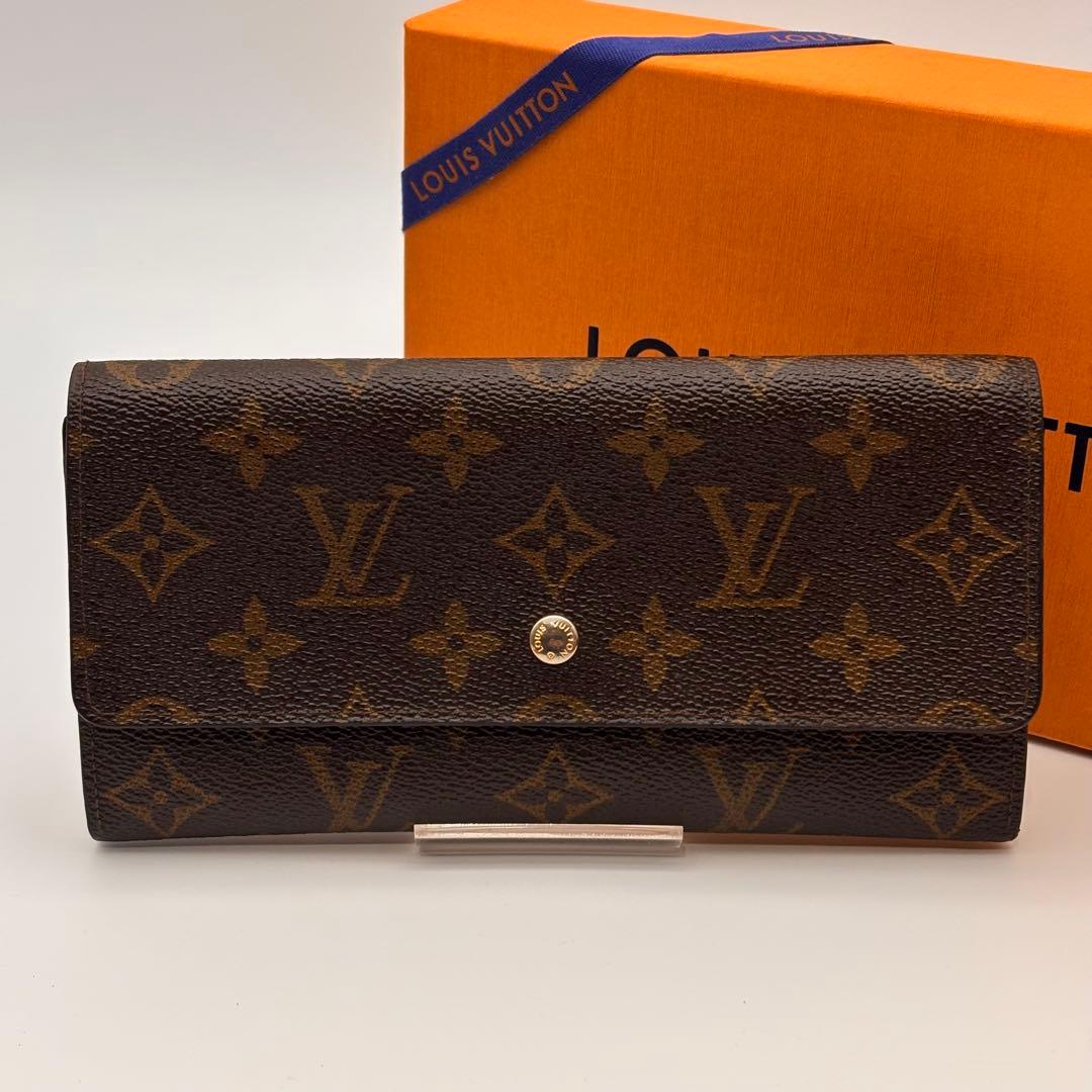 ✨鑑定済み✨ルイヴィトン✨モノグラム✨ポシェット ポルトモネ クレディ 長財布