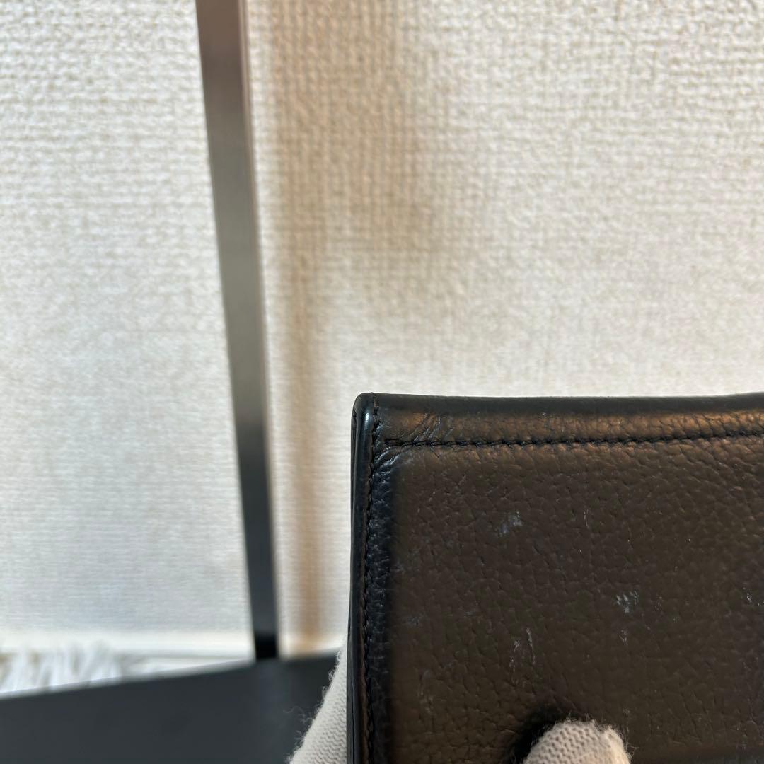 【希少✨レザー/ケース】ロンハーマン　コンパクト　ブラック　ユニセックス