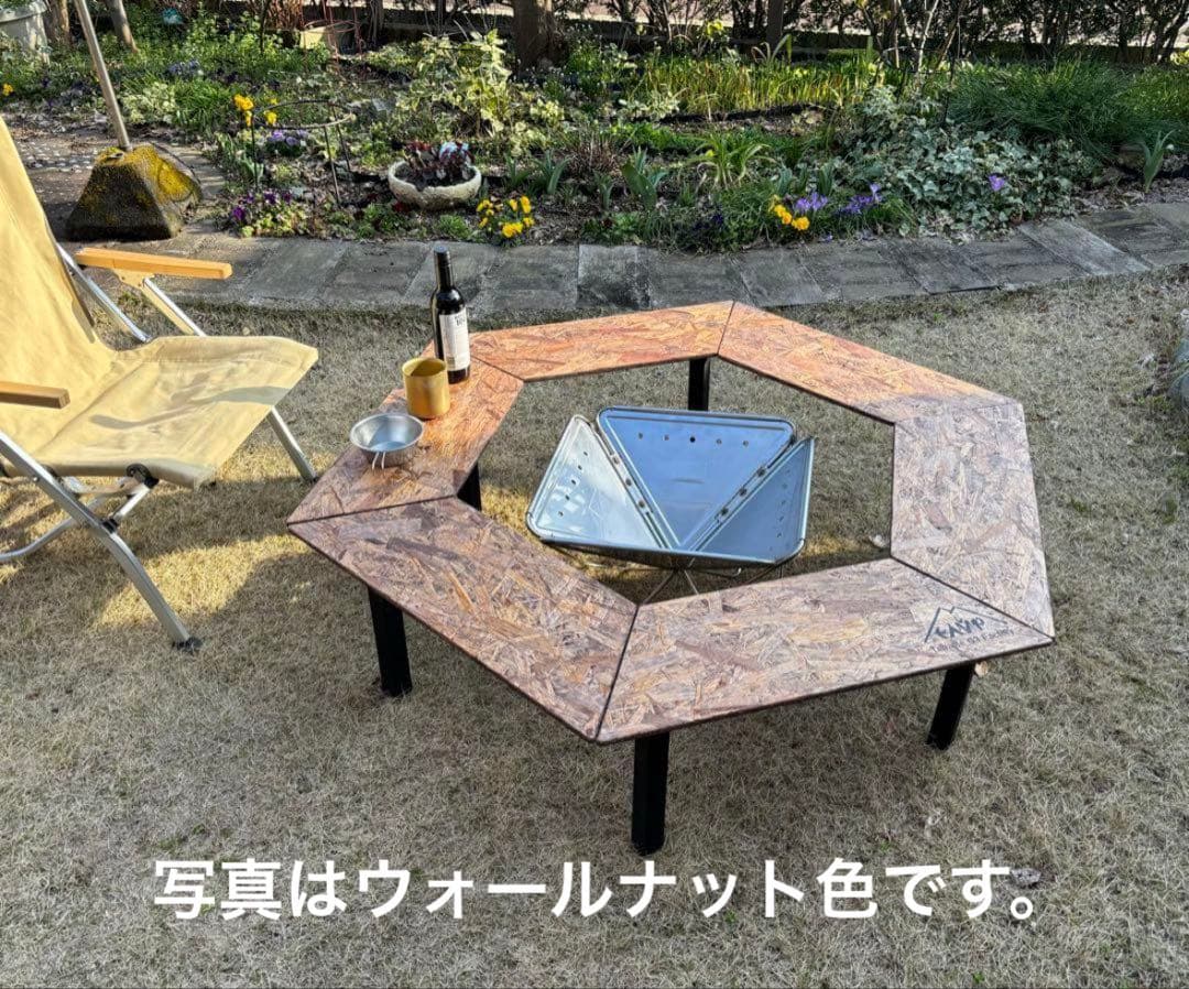 ヘキサテーブル65チークニス仕上げ　FH65t