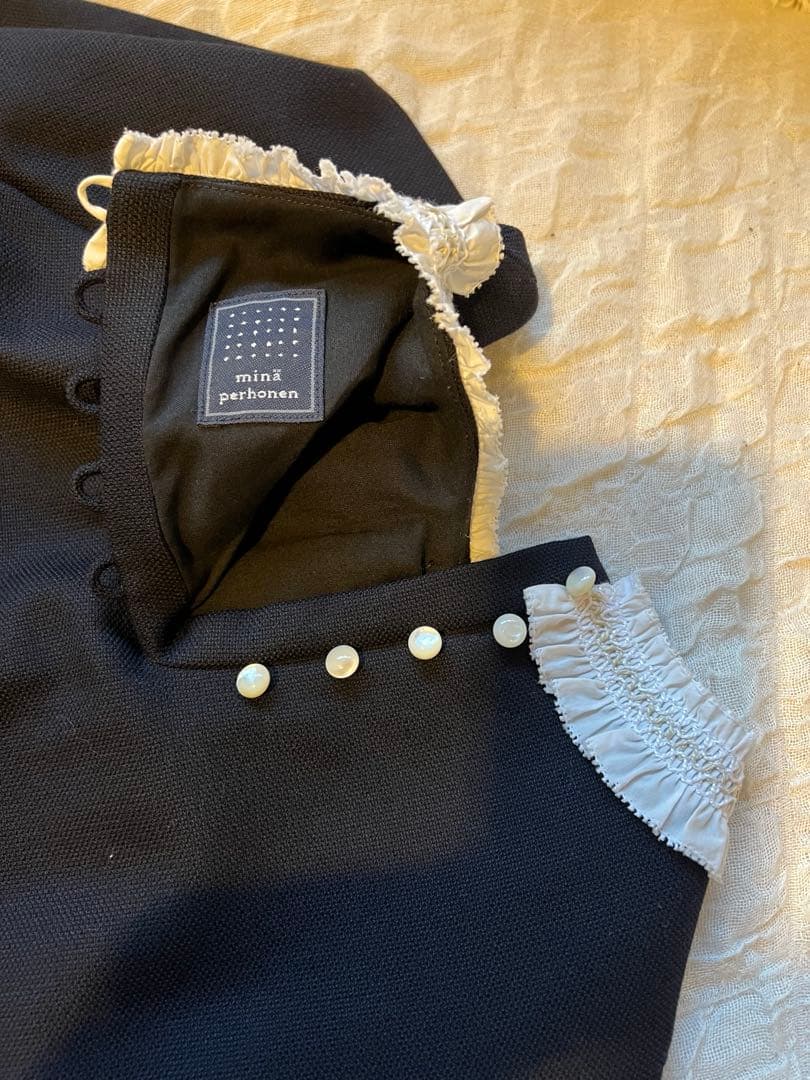 ミナペルホネン　ワンピース　130 刺繍 yume