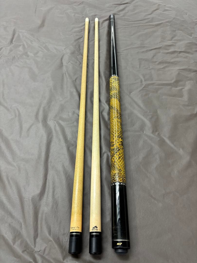 Mezz EC7 メッヅキュー ビリヤード　シャフト2本