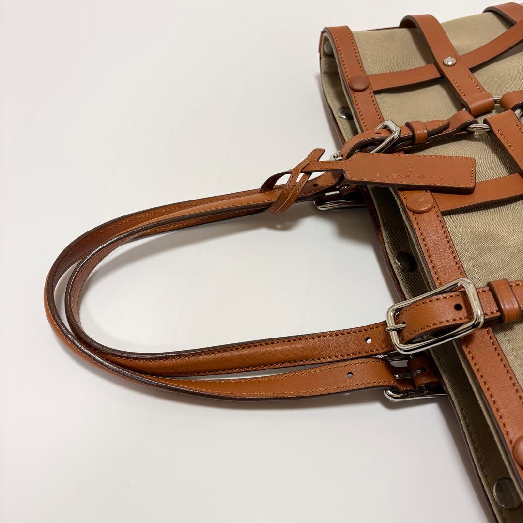 希少　ソメスサドル　HT LABEL トートバッグ　本革　大きめ　肩がけ　A4