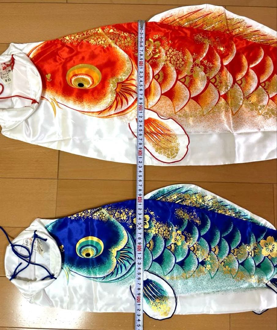 高級鯉のぼりセット スタンド付(中古/美品)