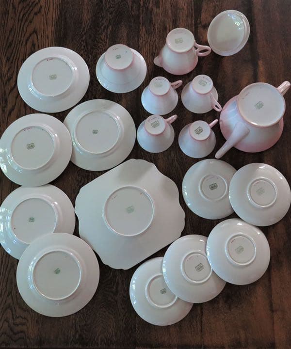 美品アンティーク　英国Shelley ティーセット