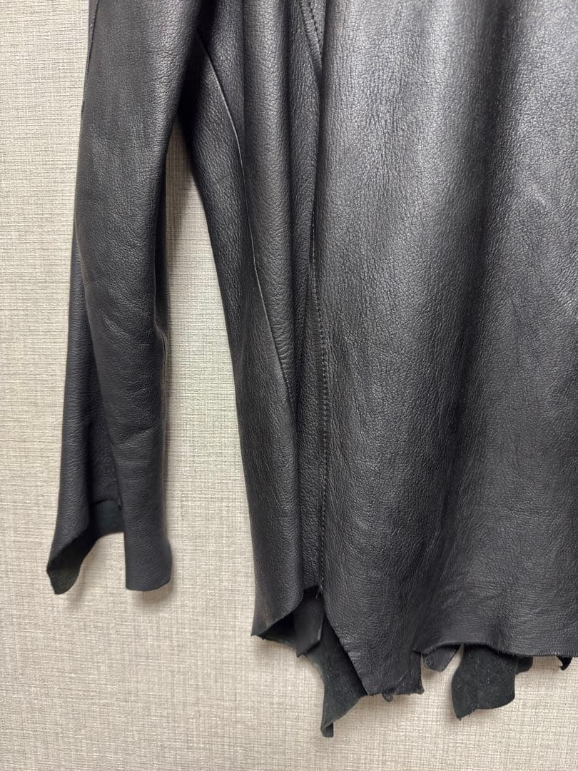 バックボーン 初期 ディアスキンレザーシャツ