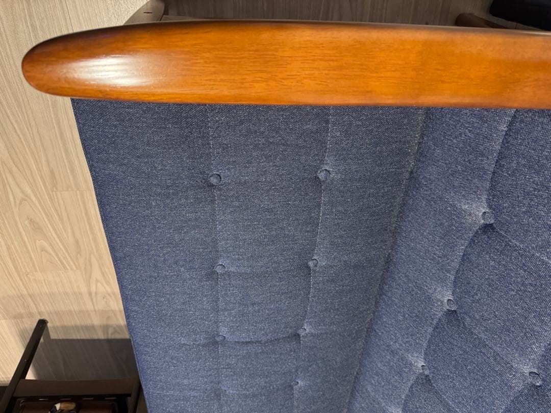 カリモク60 Kチェア2シータータープブルー