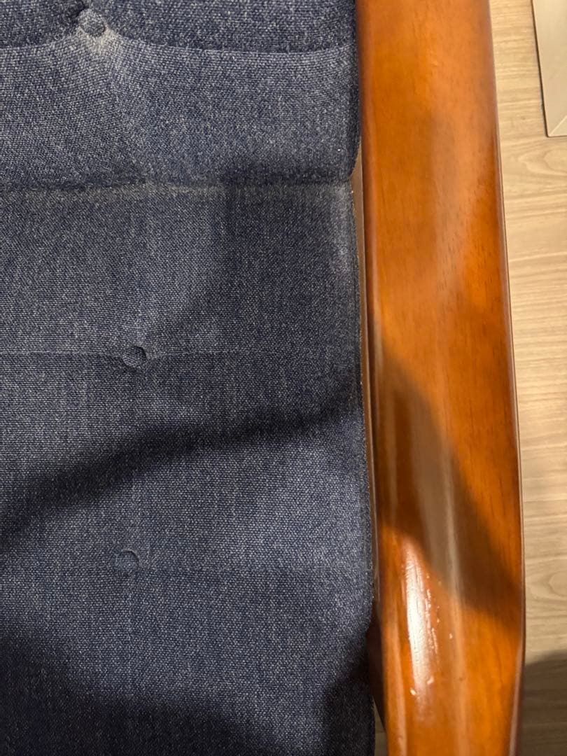 カリモク60 Kチェア2シータータープブルー