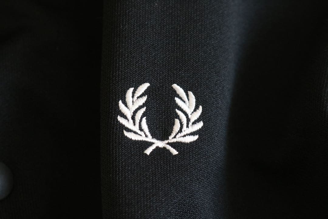 【FRED PERRY】極美品　コーチジャケット　黒　M 日本製★