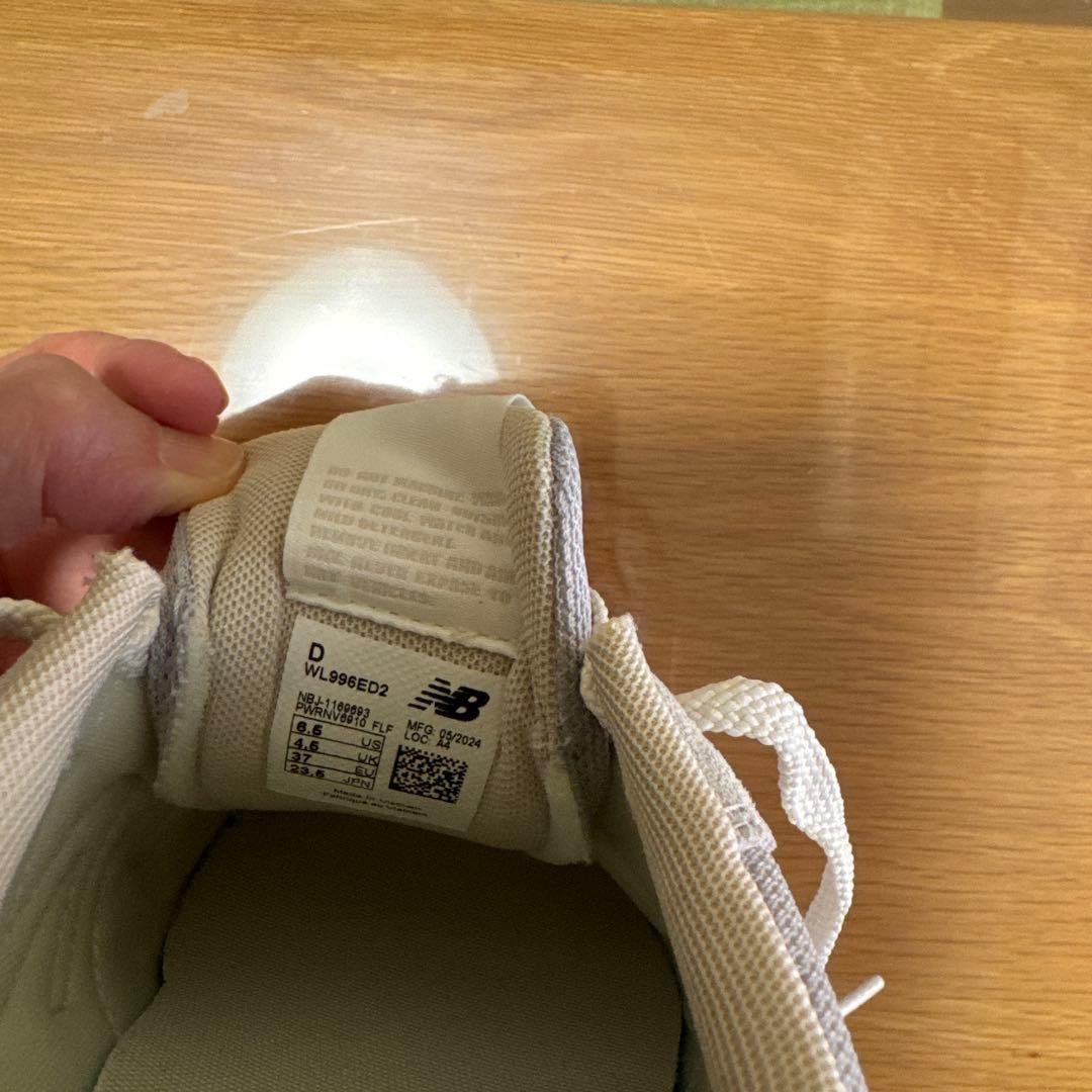 alice♡プロフ New Balance WL996グレー ベージュ