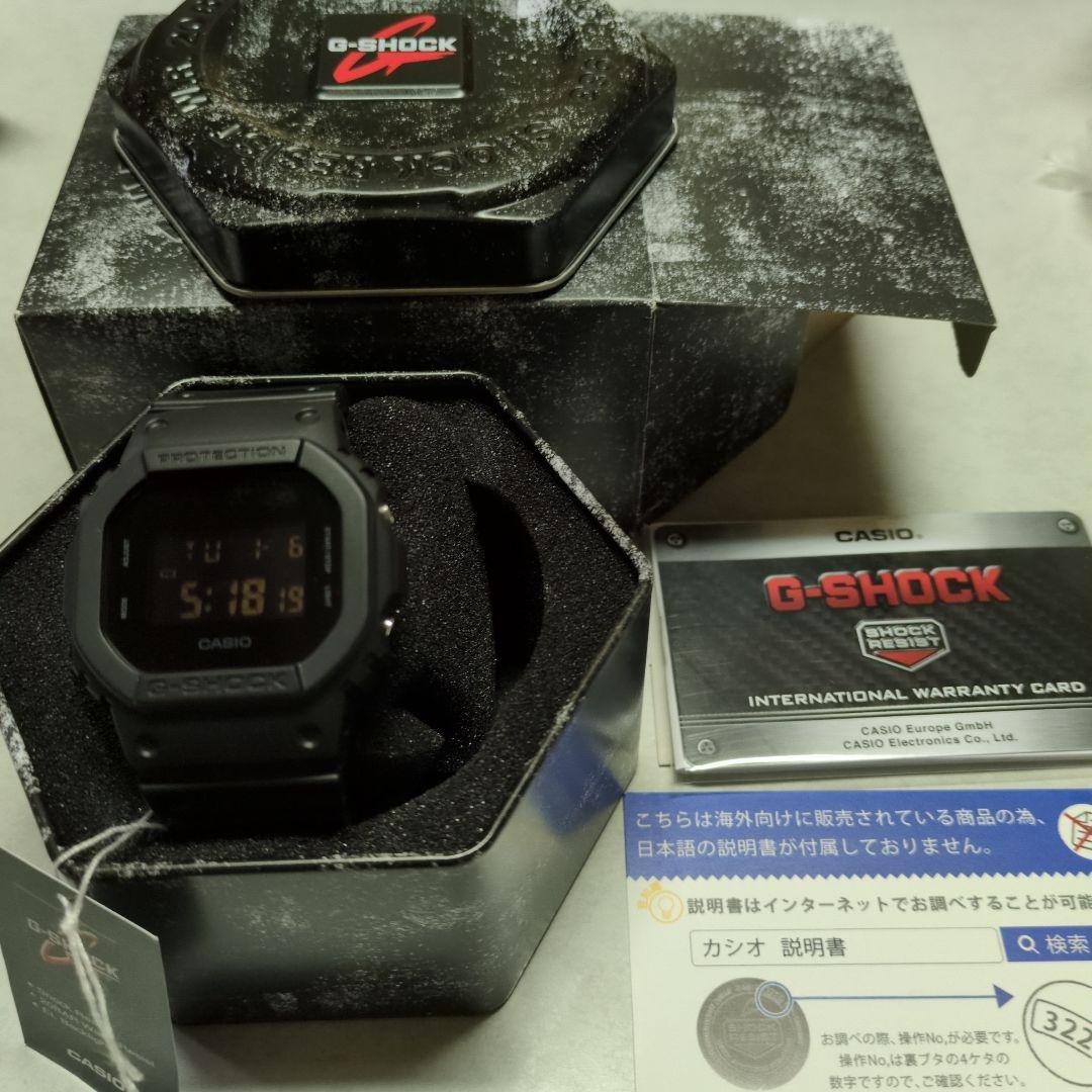 ははきぎ　G-SHOCK デジタル 腕時計 DW5600BB